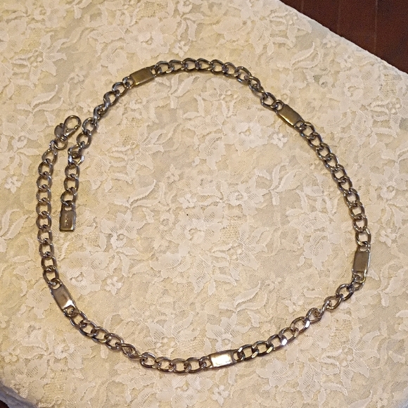 Express Silver Chain Belt - Picture 3 of 6